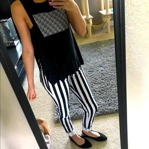 Striped pants